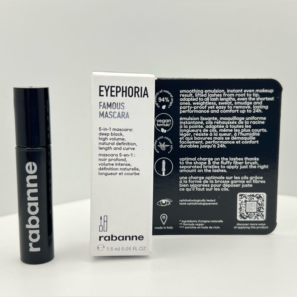 🦋$5 ~ Rabanne Eyephoria Famous Mascara ~ NEW IN BOX